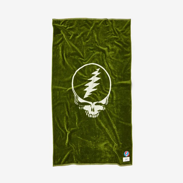 slowtide-grateful-shred-toalla-tejida-grateful-dead-x-slowtide-avo-algod-n-pesad image 1