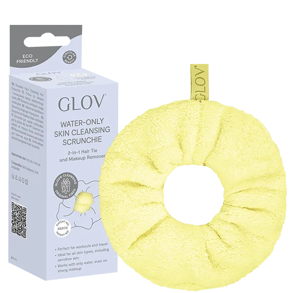 glov-frotka-scrunchie-desmaquillante-y-banda-para-el-cabello-2-en-1-limpieza-fac image 1