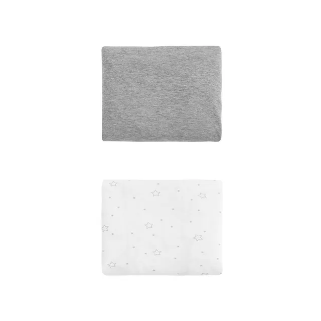 burrito-blanco-s-bana-bajera-cuna-pack-2-401-gris-algod-n-para-maxicuna-de-70-cm image 1