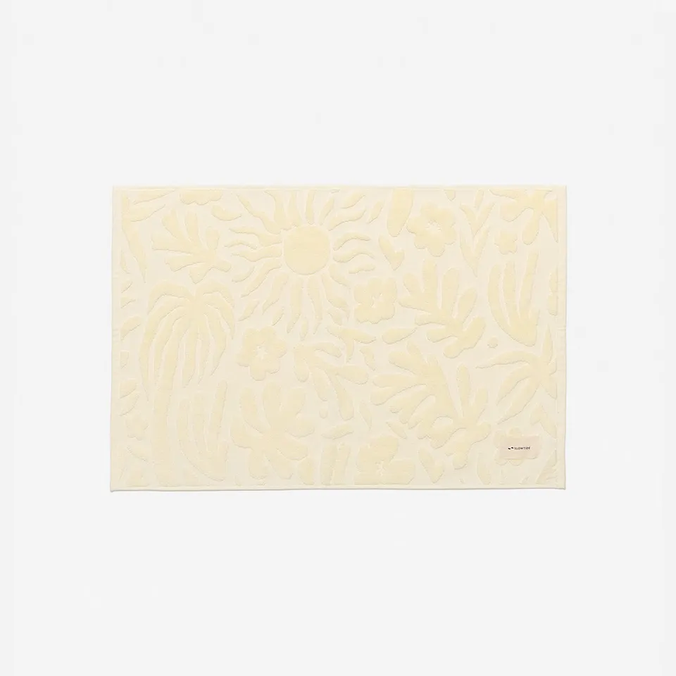 slowtide-sunny-alfombrilla-de-ba-o-esculpida-con-relieve image 1