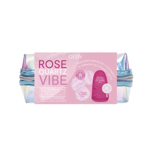 glov-set-rose-quartz-vibes-set-de-exfoliaci-n-corporal-con-guante-de-peeling-y-d image 1