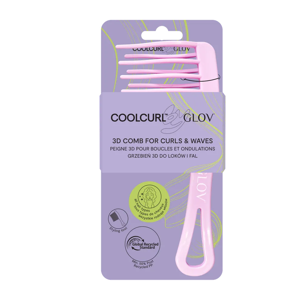 glov-coolcurl-3d-peine-modelador-para-ondas-y-rizos image 1