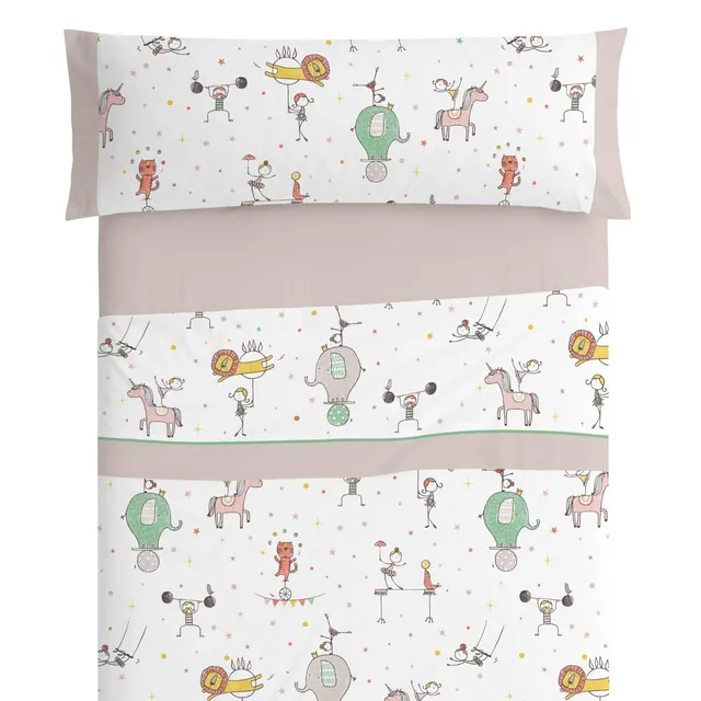 burrito-blanco-juego-de-s-banas-infantiles-176-beige-cama-105-dise-o-circo-algod image 1