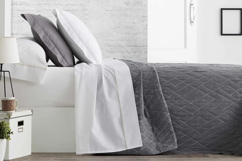 burrito-blanco-juego-de-s-banas-blanco-241-3-piezas-cama-80-cm-mezcla-algod-n-ho image 1