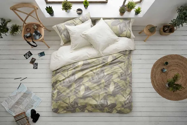 burrito-blanco-funda-n-rdica-de-dise-o-036-oliva-cama-135-juego-completo-con-fun image 1