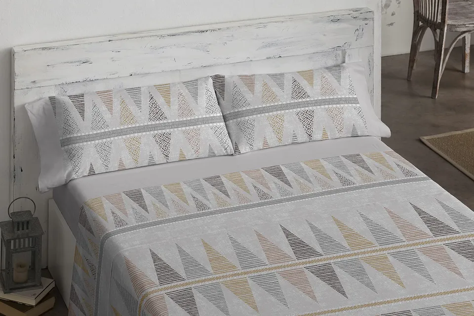 burrito-blanco-124-juego-de-s-banas-estampado-boho-chic-gris-ocre-para-cama-de-9 image 1