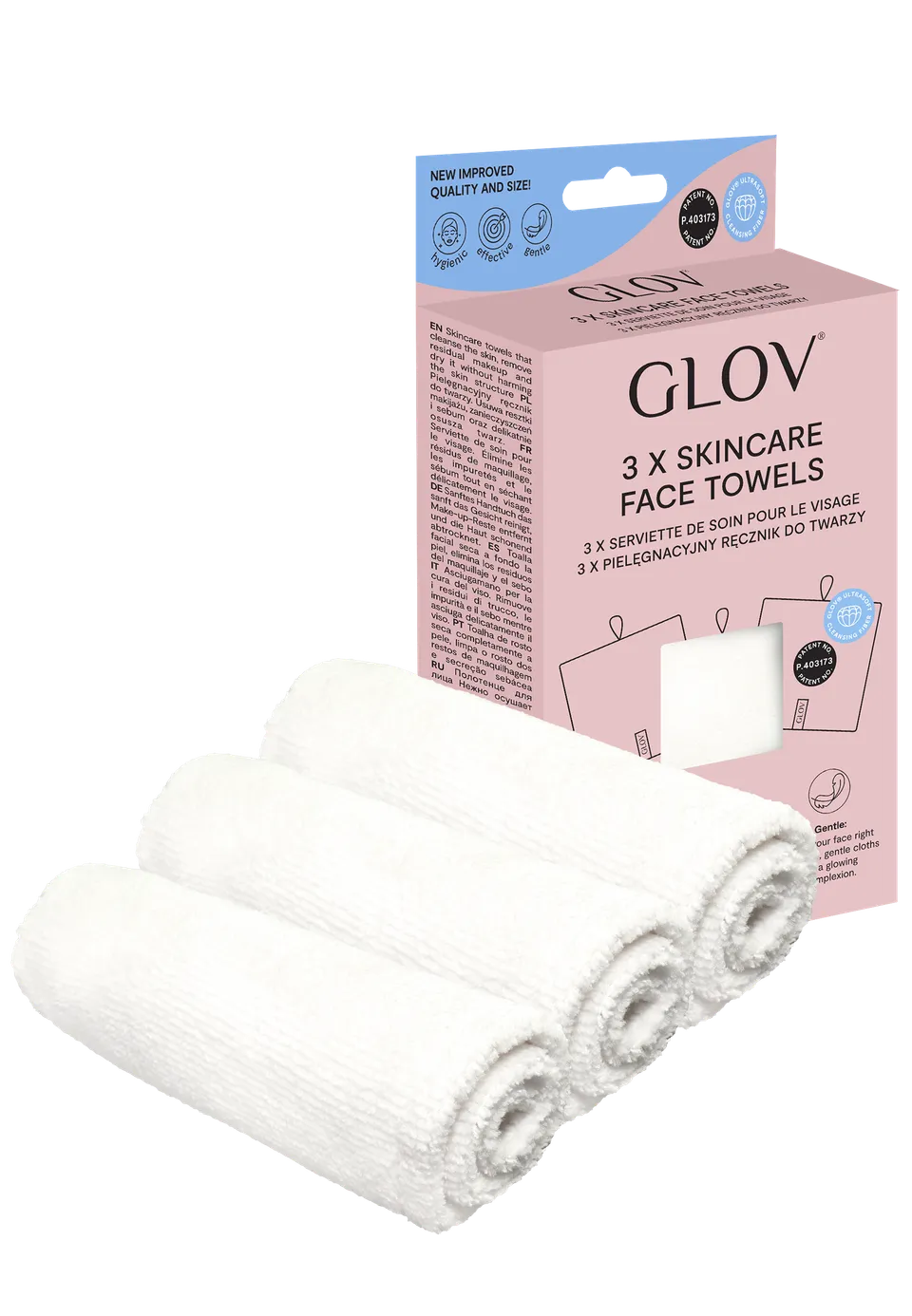 glov-skincare-face-towels-pack-3-toallas-faciales-de-microfibra-ultrafina-100-la image 1