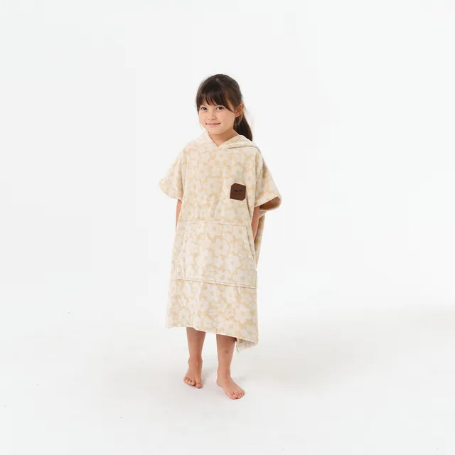 slowtide-ginny-kids-poncho-poncho-toalla-con-capucha-de-algod-n-terry-para-ni-os image 1