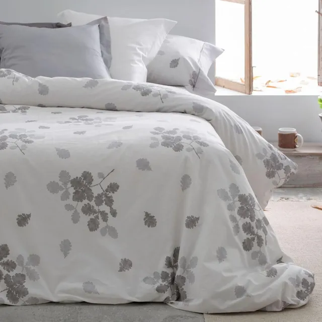 burrito-blanco-juego-de-funda-n-rdica-616-gris-algod-n-100-para-cama-de-135-cm-c image 1