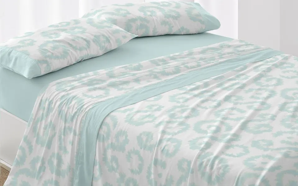 burrito-blanco-juego-de-s-banas-dise-o-132-turquesa-cama-de-90-poli-ster-50-algo image 1