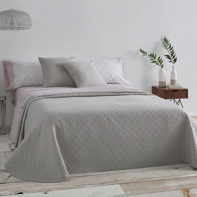 burrito-blanco-cotton-touch-dise-o-151-colcha-de-verano-reversible-para-cama-de- image 1