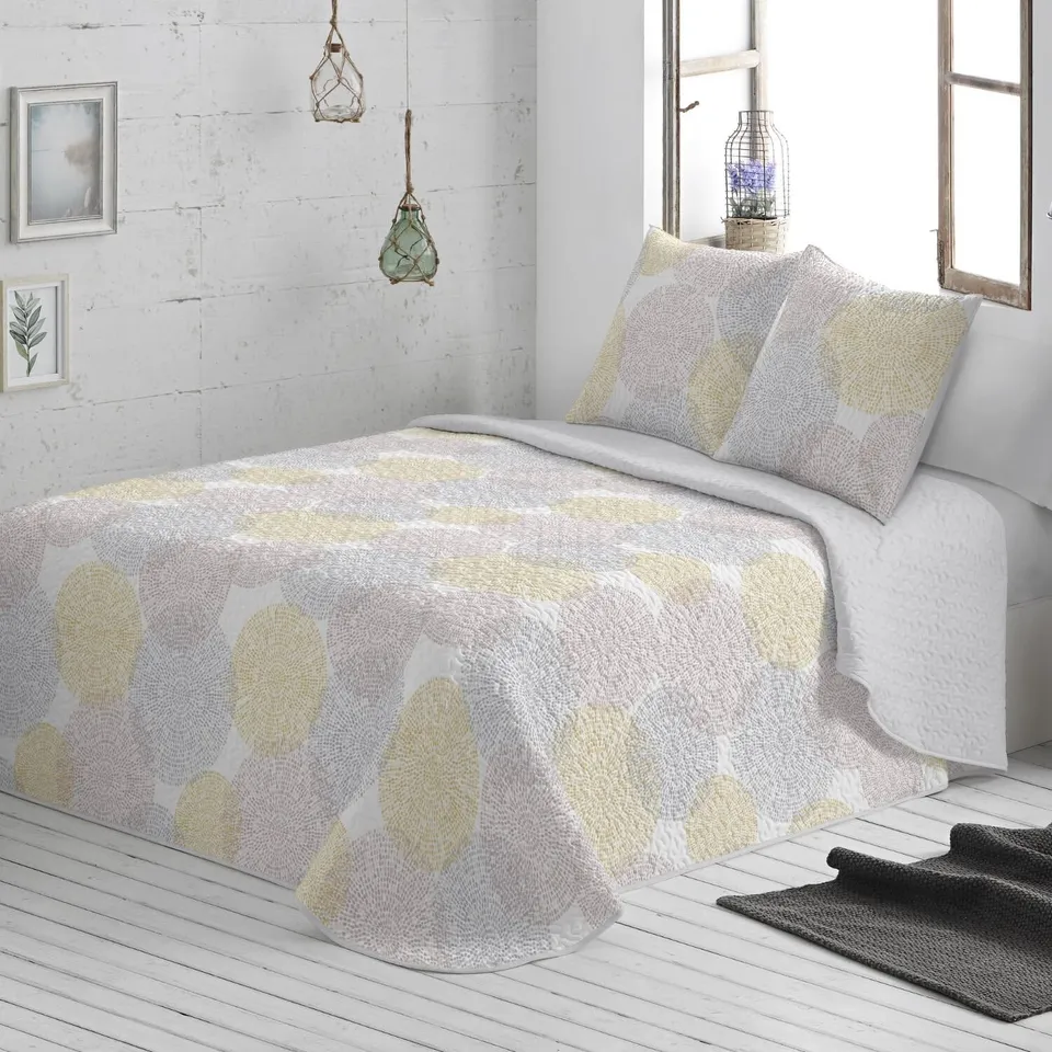 burrito-blanco-colcha-bout-128-gris-colcha-acolchada-ligera-con-cuadrantes-para- image 1