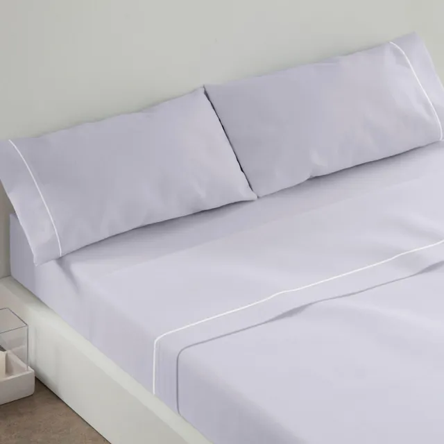burrito-blanco-juego-de-s-banas-cama-90-gris-3-piezas-50-algod-n-50-poli-ster image 1