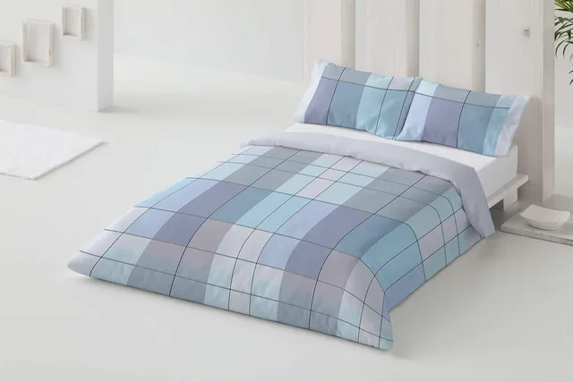 burrito-blanco-funda-n-rdica-juvenil-duo-504-azul-para-cama-de-135-cm-estilo-mon image 1