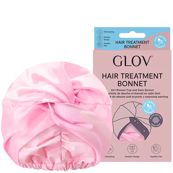 glov-hair-treatment-bonnet-2-en-1-gorro-de-ducha-y-gorro-satinado-nocturno-para- image 1