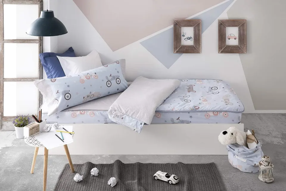 burrito-blanco-saco-n-rdico-infantil-175-azul-coches-cama-90-cm-relleno-fibra-22 image 1