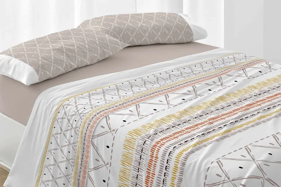 burrito-blanco-130-juego-de-s-banas-boho-chic-en-tonos-tierra-para-cama-de-90-cm image 1