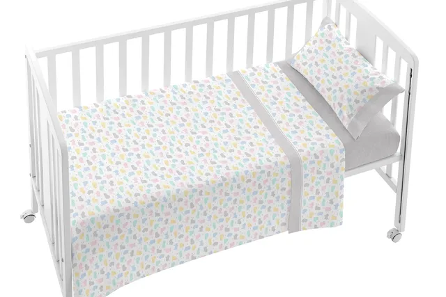 burrito-blanco-s-banas-cuna-alg-015-multi-juego-de-s-banas-de-beb-para-minicuna- image 1