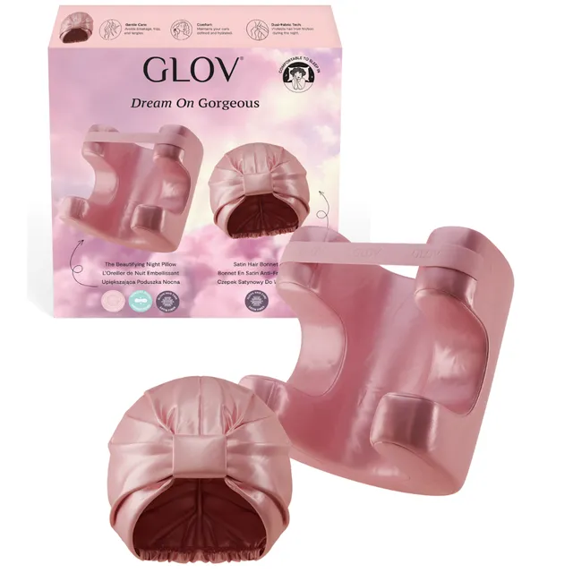 glov-dream-on-gorgeous-set-de-lujo-con-almohada-de-belleza-y-accesorios-de-cuida image 1