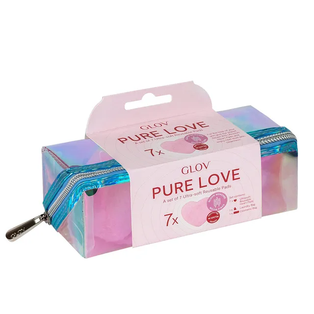 glov-pure-love-set-set-de-limpieza-y-desmaquillaje-con-7-discos-reutilizables-en image 1