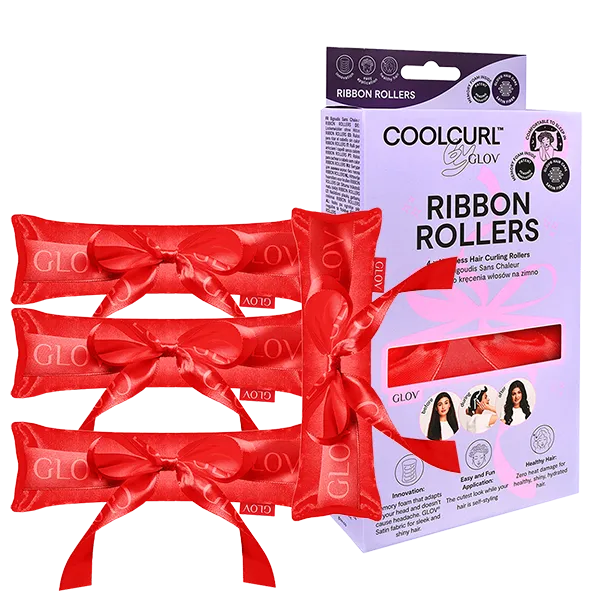 glov-coolcurl-ribbon-rollers-set-de-4-rulos-satinados-sin-calor-con-espuma-visco image 1
