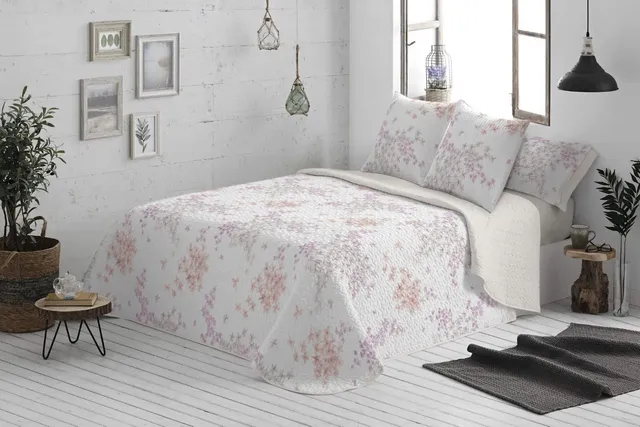burrito-blanco-colcha-bout-juvenil-525-crema-para-cama-de-105-cm-acolchado-liger image 1