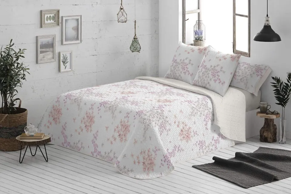 burrito-blanco-colcha-bout-juvenil-525-crema-para-cama-de-105-cm-acolchado-liger image 1