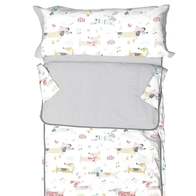 burrito-blanco-saco-n-rdico-infantil-169-gris-con-perritos-pack-4-piezas-con-rel image 1
