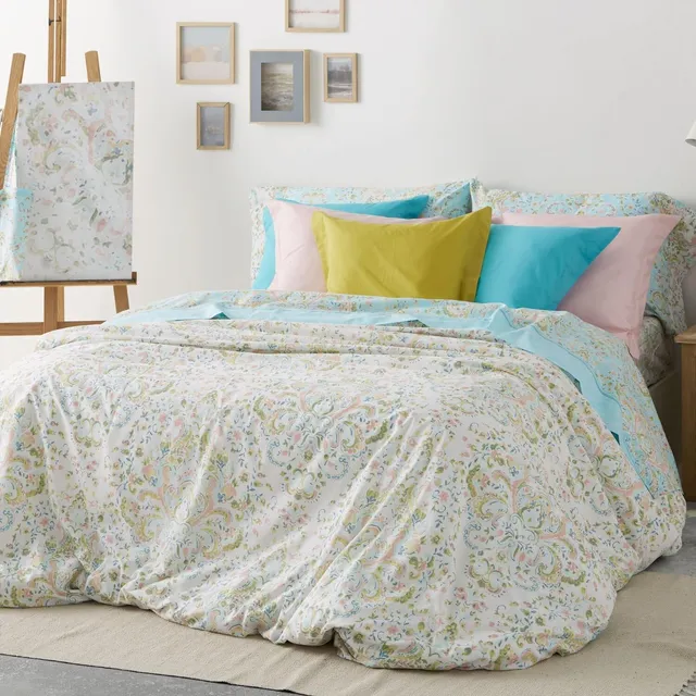 burrito-blanco-funda-n-rdica-juvenil-118-agua-para-cama-de-135-cm-estampado-orna image 1