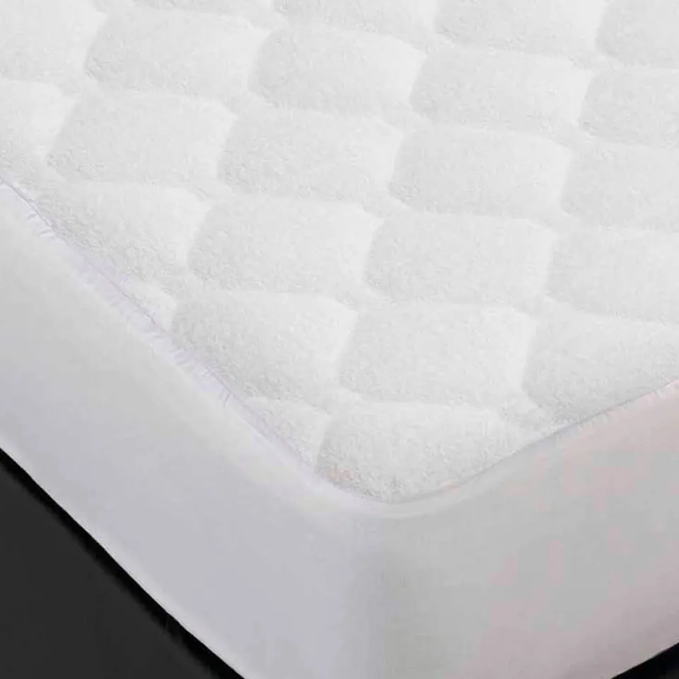 burrito-blanco-protector-de-colch-n-extra-confort-cubrecolch-n-acolchado-para-ca image 1