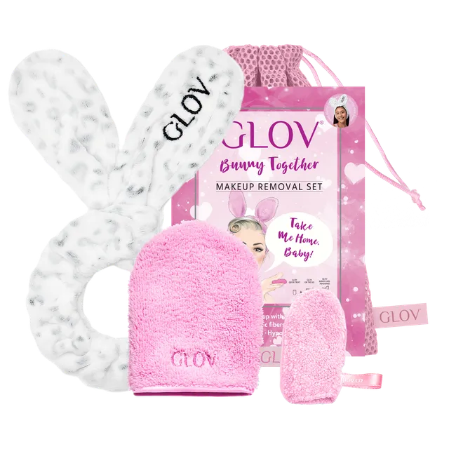 glov-set-bunny-together-outlet-kit-de-cuidado-facial-con-guante-desmaquillante-o image 1