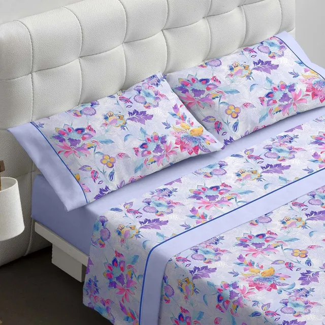 burrito-blanco-469-juego-de-s-banas-estampadas-para-cama-de-120-cm-bajera-ajusta image 1