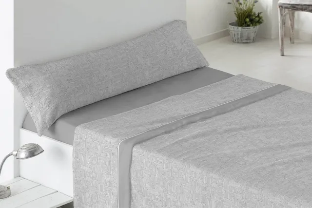 burrito-blanco-s-banas-nacarina-024-gris-cama-90-juego-de-invierno-con-bajera-aj image 1