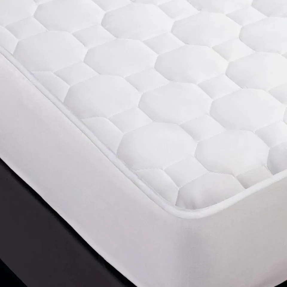 burrito-blanco-protector-de-colch-n-doble-cara-cama-80x190-200-cm-rizo-algod-n-i image 1