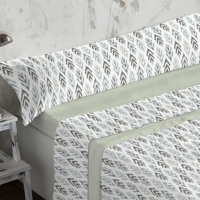 burrito-blanco-s-banas-de-coralina-dise-o-770-para-cama-de-90-cm-verde-juego-de- image 1