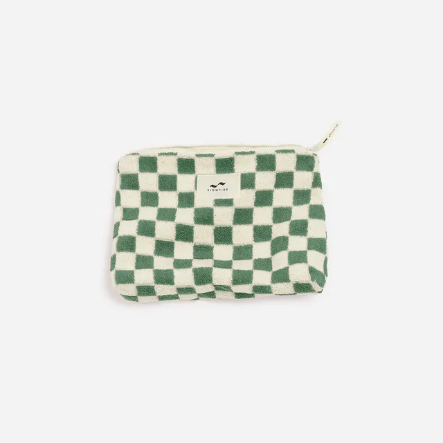 slowtide-mate-terry-pouch-sage-neceser-de-playa-texturizado-en-terry-con-interio image 1