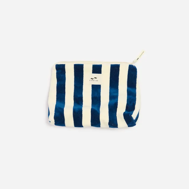slowtide-cabana-terry-pouch-neceser-deep-pool-bolsa-de-playa-25-x-30-cm-felpa-y- image 1