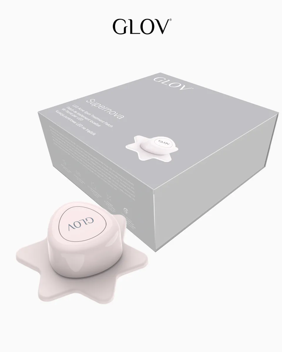 glov-supernova-parche-led-de-terapia-puntual-para-imperfecciones-y-granos-de-la- image 1