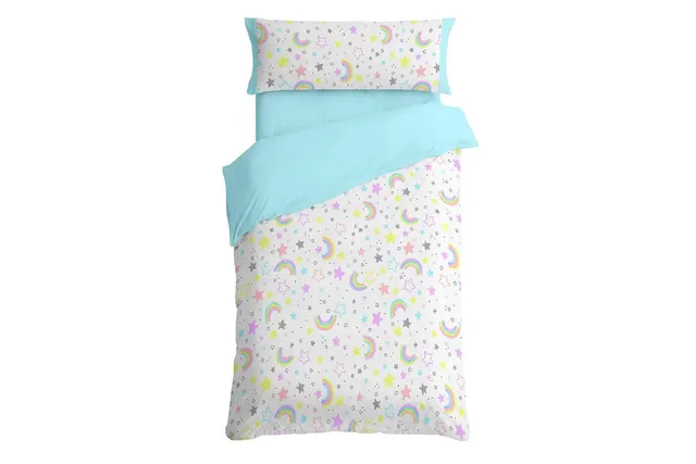 burrito-blanco-juego-de-funda-n-rdica-infantil-170-para-cama-de-90-cm-estrellas- image 1