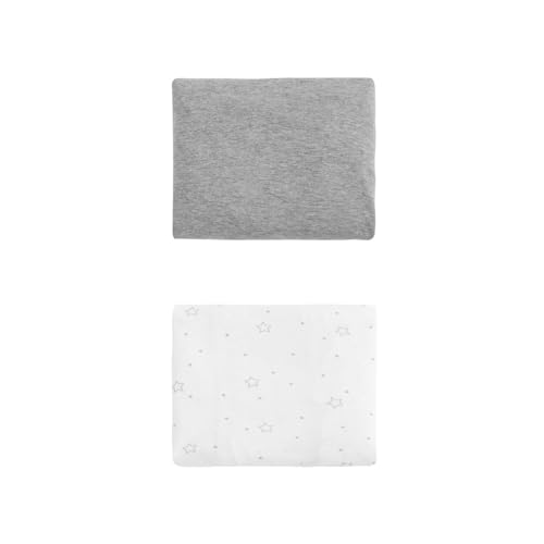 burrito-blanco-s-bana-bajera-cuna-pack-2-401-gris-algod-n-para-maxicuna-de-70-cm image 2
