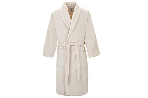 burrito-blanco-albornoz-de-ba-o-rizo-100-algod-n-410-g-m-beige-080-talla-m-cuell image 4