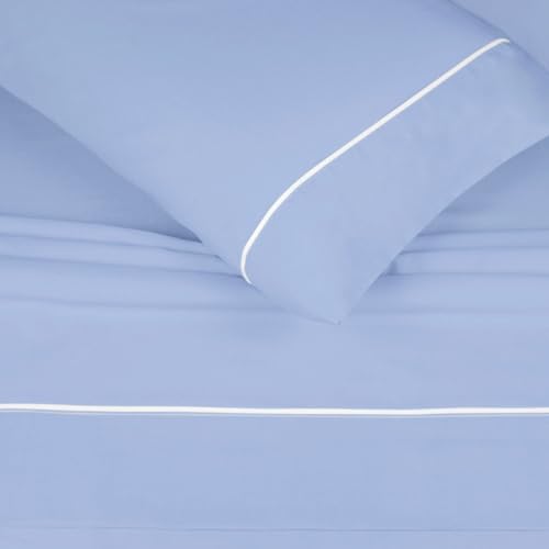 burrito-blanco-juego-de-s-banas-celeste-241-cama-de-90-cm-3-piezas-mezcla-algod- image 8