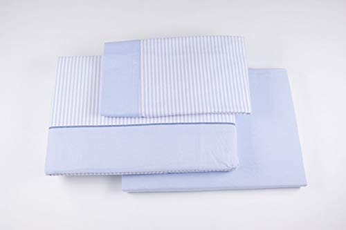 burrito-blanco-546-s-banas-de-franela-premium-100-algod-n-rayas-azules-para-cama image 6