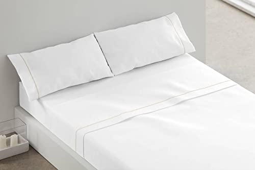 burrito-blanco-juego-de-s-banas-blanco-241-3-piezas-cama-80-cm-mezcla-algod-n-ho image 8