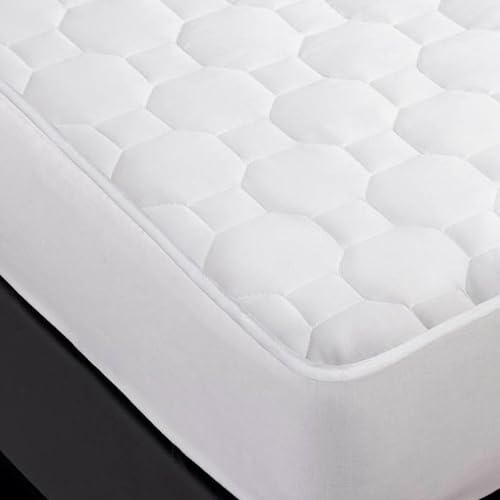 burrito-blanco-protector-de-colch-n-doble-cara-cama-80x190-200-cm-rizo-algod-n-i image 3