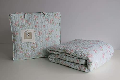 burrito-blanco-colcha-bout-031-verde-cama-105-cm-acolchado-ligero-con-cuadrantes image 6