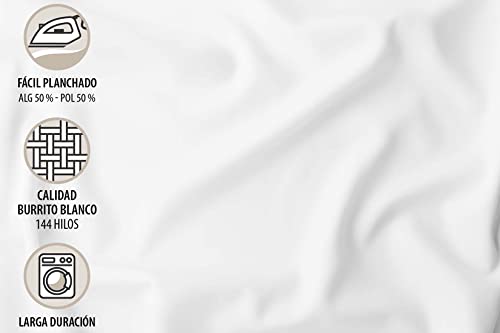 burrito-blanco-juego-de-s-banas-beige-238-ropa-de-cama-de-mezcla-de-algod-n-3-pi image 7