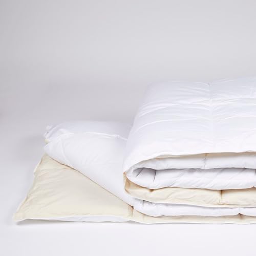 burrito-blanco-edred-n-juvenil-251-bicolor-blanco-crudo-160x220-cm-para-cama-de- image 5