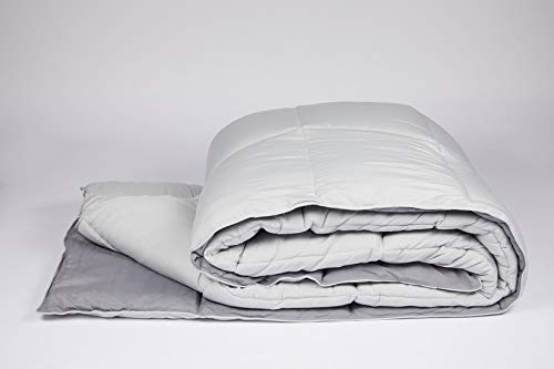 burrito-blanco-edred-n-juvenil-251-gris-gris-claro-edred-n-de-160x220-cm-para-ca image 2