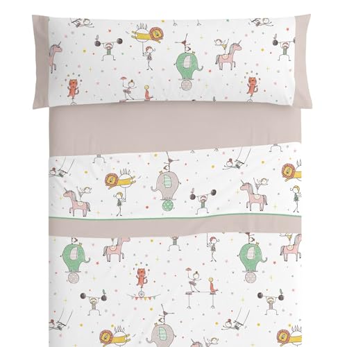 burrito-blanco-juego-de-s-banas-infantiles-176-beige-cama-105-dise-o-circo-algod image 6